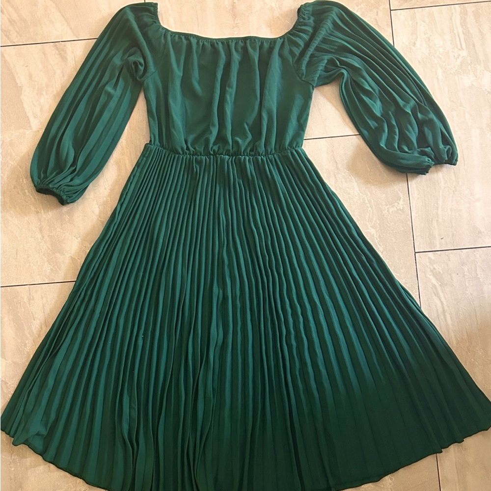 Fun off Shoulder Green SHEIN dress- Size 1x